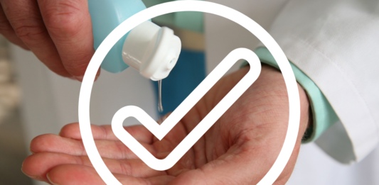 do dezynfekcji dłoni