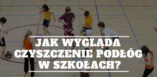 czyszczenie podłóg w szkołach