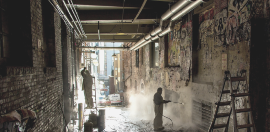 sprzątanie budynków