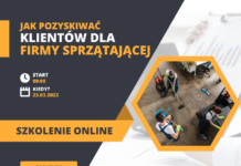 Jak pozyskiwać Klientów dla firmy sprzątającej? – Szkolenie online – II Edycja