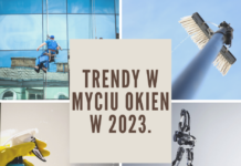 Trendy w myciu okien w 2023 r. Sprzątanie obiektów handlowych i przemysłowych