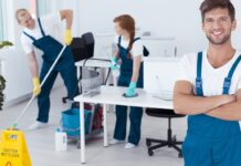Sprzątanie nowoczesnego biura Sprzątanie nowoczesnego biura