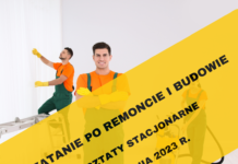 Sprzątanie po remoncie i budowie – Warsztat Stacjonarny 17 sierpnia 2023 r.