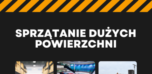 Sprzątanie dużych powierzchni