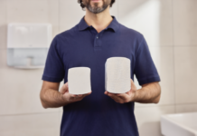 Skompresowane bindy ręczników w rodzinie produktów Tork Xpress Multifold