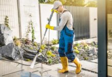 CLINEX EDU: Mycie tarasów — czym i jak umyć taras? Mycie tarasów