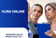 KURS ONLINE: Manager usług sprzątających – technologie sprzątania