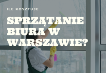 Ile kosztuje sprzątanie biura w Warszawie? Ile kosztuje sprzątanie biura w Warszawie?