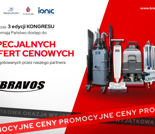 Zdobądź skuteczny sprzęt w niższych cenach podczas III Kongresu Branży Czystości Kongresu Branży Czystości