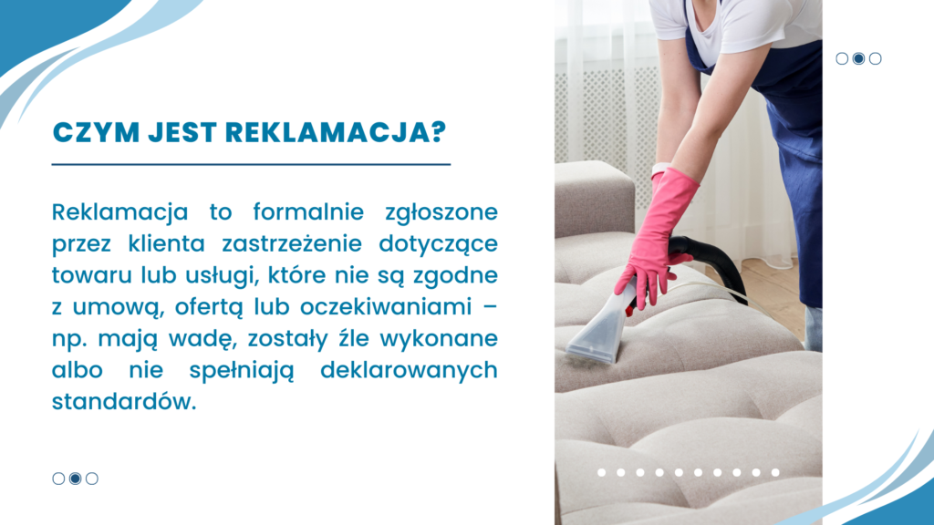 Reklamacje sprzątanie