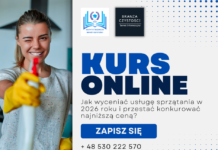 KURS Online: Jak wyceniać usługę sprzątania w 2026 roku i przestać konkurować najniższą ceną?