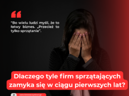 Dlaczego firma sprzątająca upada? firma sprzątająca upada