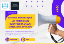 Szkolenie online na żywo: Jak pozyskiwać Klientów na usługi sprzątania i prania? |18.03.26