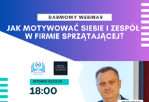 Darmowy webinar: Jak motywować siebie i zespół w firmie sprzątającej?