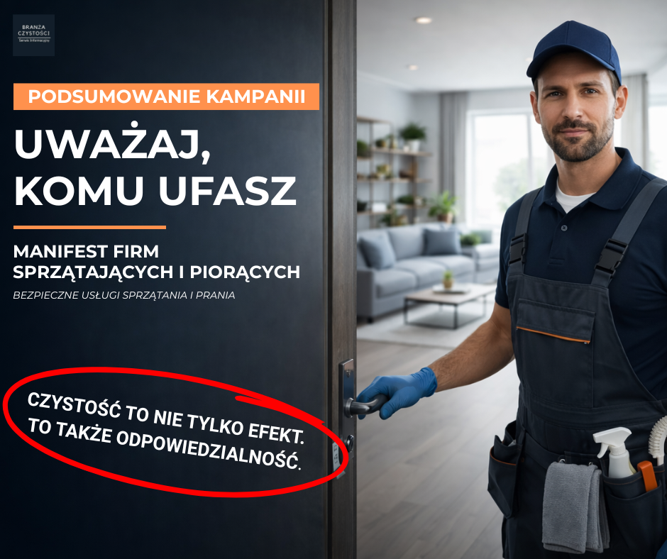manifest firm sprzątających i piorących