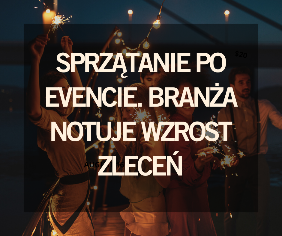 Sprzątanie po evencie