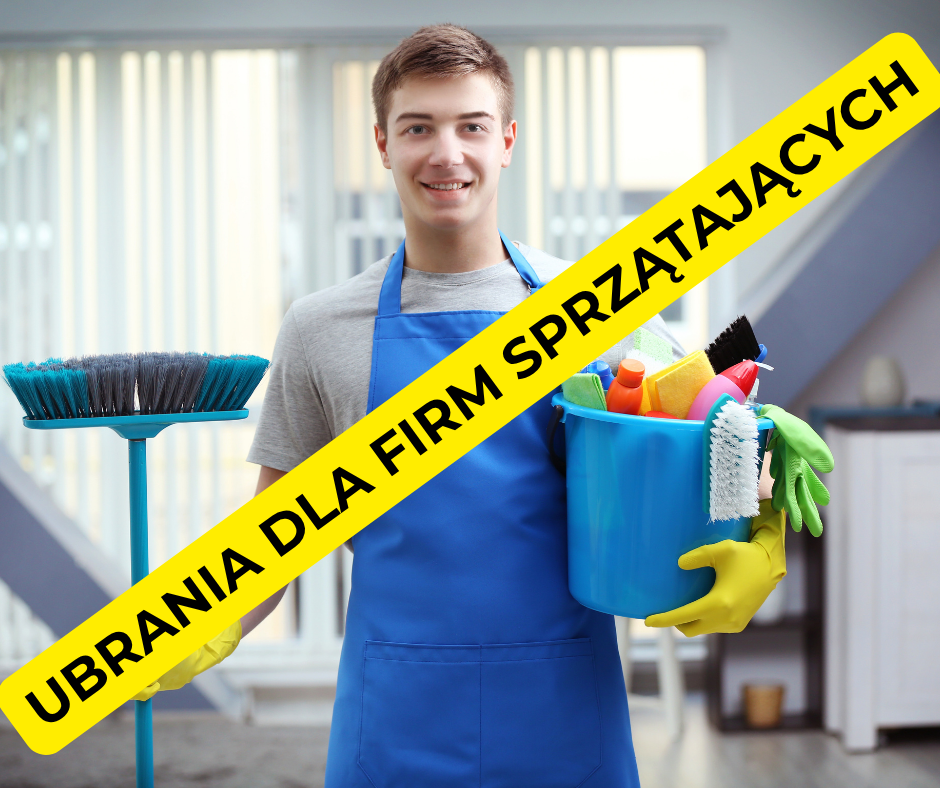 Ubrania dla firm sprzątających