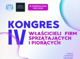 IV Kongres Firm Sprzątających i Piorących już 18 czerwca w Wołominie dla firm sprzątających i piorących