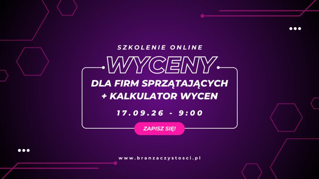 Kalkulator wycen na sprzątanie