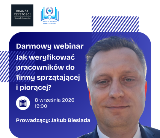 Jak weryfikować pracowników do firmy sprzątającej i piorącej? – Darmowy Webinar Jak weryfikować pracowników
