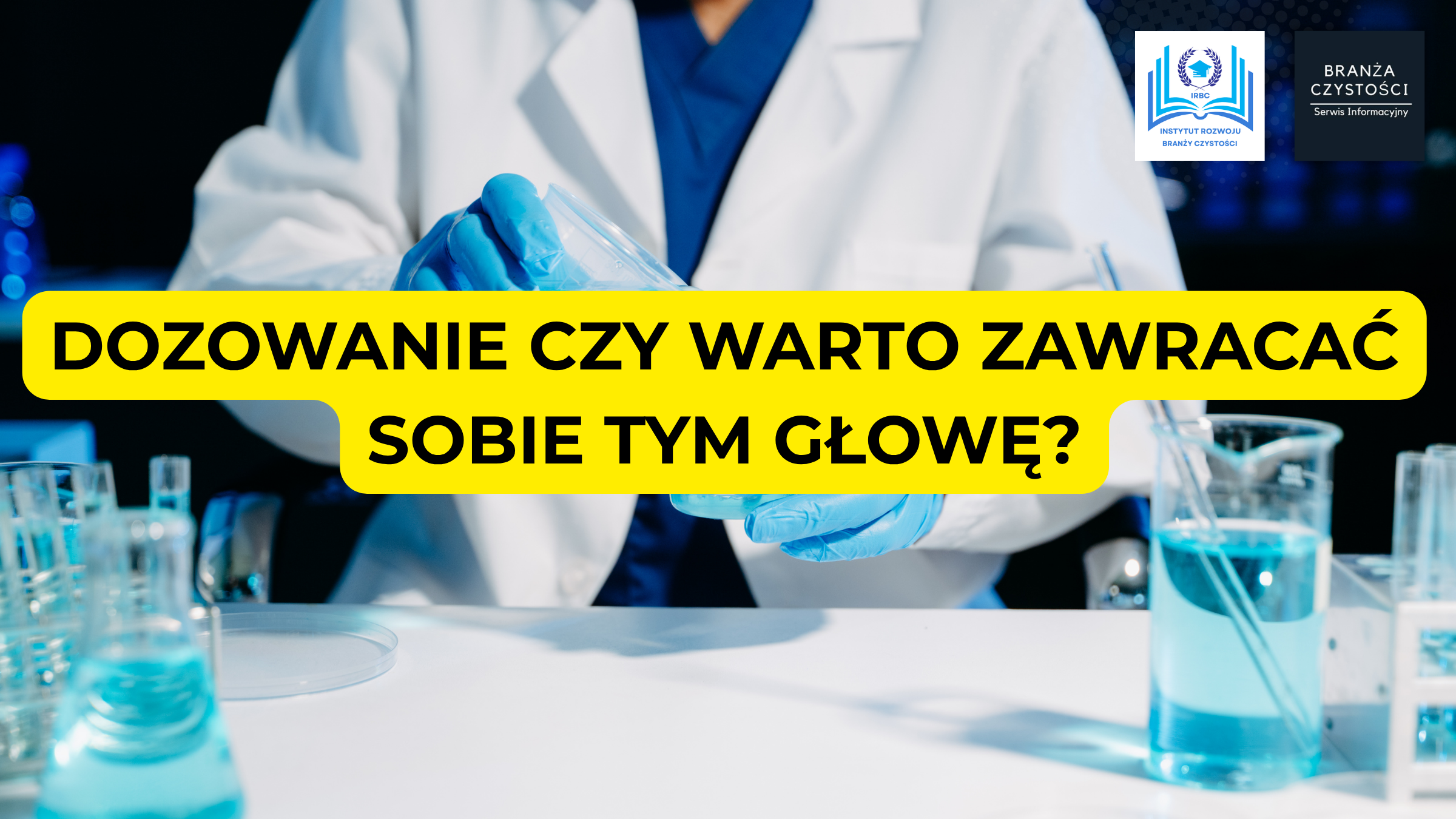 System dozowania chemii w firmie sprzątającej – jak wdrożyć
