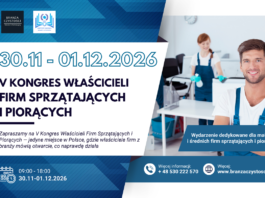 Kongres firm sprzątających i piorących – V edycja, Wołomin V Kongres Właścicieli Firm Sprzątających i Piorących — Wołomin, 30 listopada–1 grudnia 2026