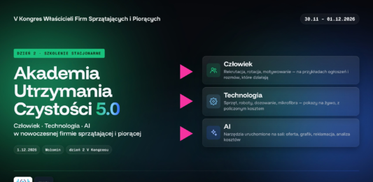 Akademia Utrzymania Czystości 5.0 – szkolenie stacjonarne Akademia Utrzymania Czystości 5.0