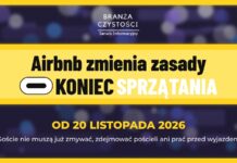Nowe zasady Airbnb: goście nie będą sprzątać przed wyjazdem. Co to oznacza dla firm sprzątających