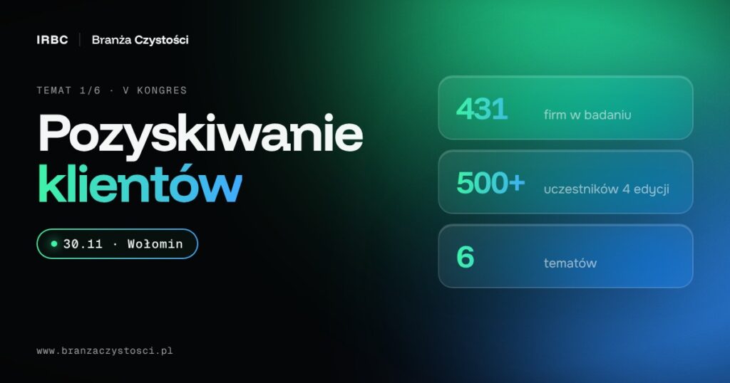 pozyskiwanie klientów w firmie sprzątającej