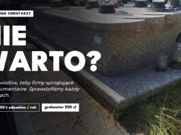 Sprzątanie cmentarzy to nie jest biznes dla firm sprzątających. Oto pięć powodów, żeby się nim nie zajmować Sprzątanie cmentarzy – nie warto? Pięć powodów, żeby firmy sprzątające omijały cmentarze